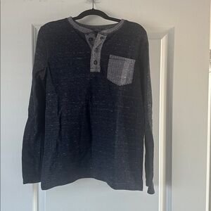 📌3 for $20📌Cat and Jack Blue Henley Shirt